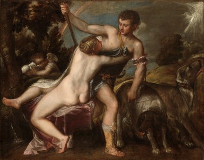Venere e Adone da Titian and Workshop
