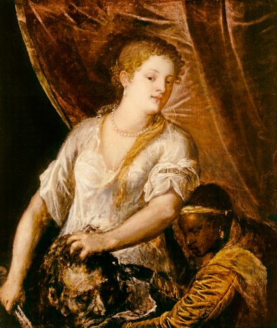 Giuditta con la testa di Oloferne, c.1570 da Tiziano Vecelli