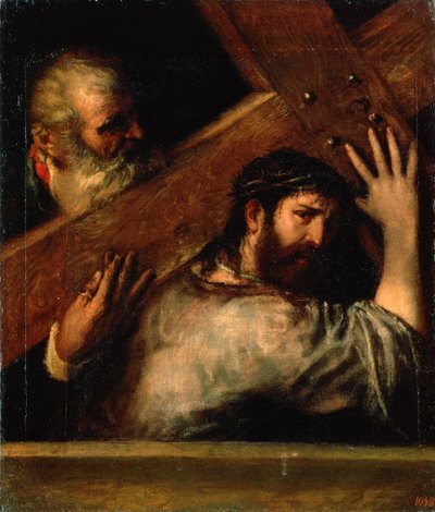 Cristo che porta la croce da Tiziano Vecelli