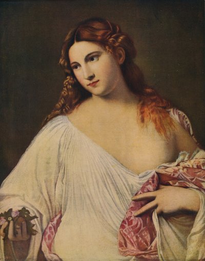 Flora, c. 1515-1517, c. 1915 da Tiziano Vecelli