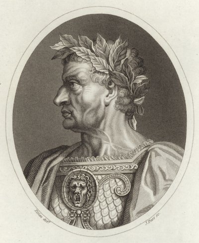 Galba Cesare, imperatore romano da Tiziano Vecelli