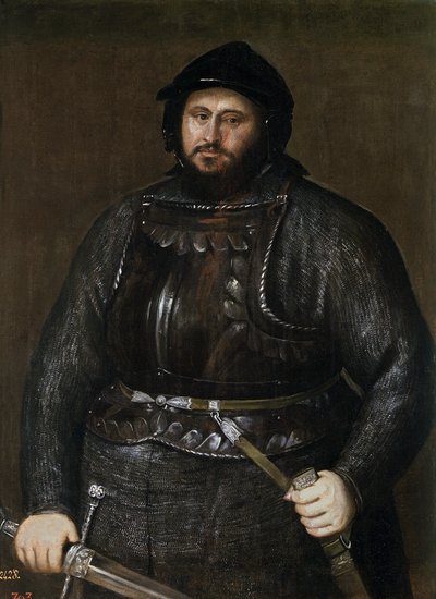 Giovanni Federico I 1503-1554, Elettore di Sassonia, 1548 da Tiziano Vecelli
