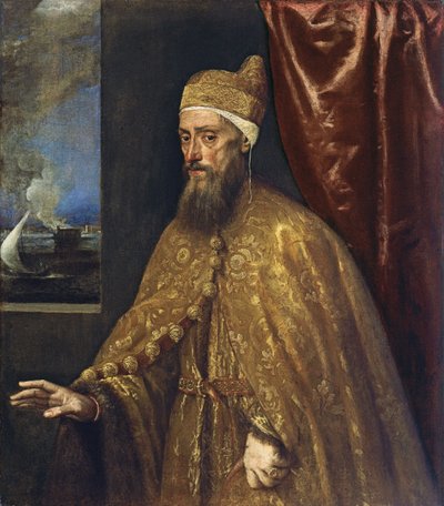 Ritratto del Doge Francesco Venier da Tiziano Vecelli