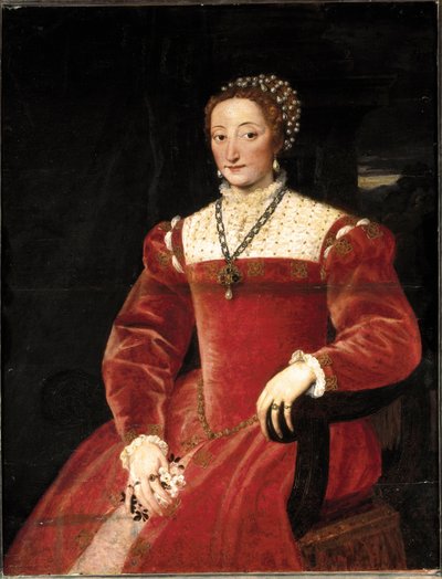 Ritratto di Giulia da Varano Della Rovere da Tiziano Vecelli
