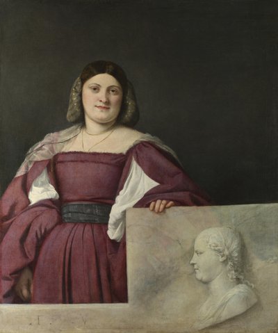 Ritratto di una Signora La Schiavona da Tiziano Vecelli