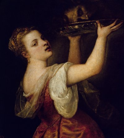 Salomè con la testa di San Giovanni Battista da Tiziano Vecelli
