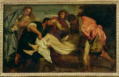 La sepoltura di Cristo da Tiziano Vecelli