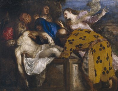 La sepoltura di Cristo, 1572 da Tiziano Vecelli