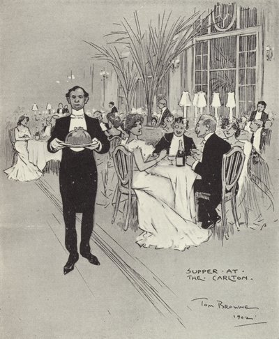 Cena al Carlton da Tom Browne