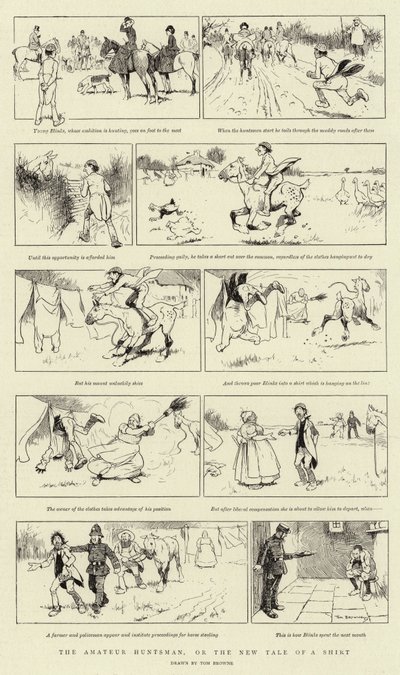 Il cacciatore dilettante, o la nuova storia di una camicia da Tom Browne