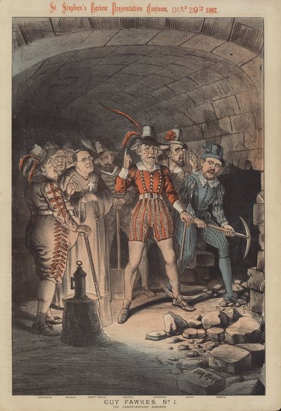 Guy Fawkes, n. 1: i cospiratori armati da Tom Merry