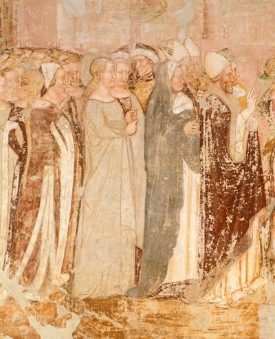 Partenza da Roma (dettaglio) da Tomaso da (late 15th century) Modena