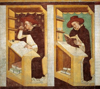 Monaci domenicani (dettaglio) da Tomaso da (late 15th century) Modena