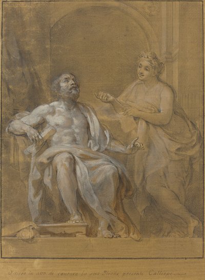 Omero e Calliope da Tommaso Conca