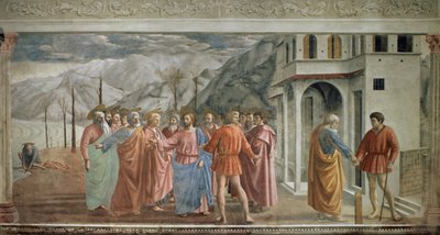 Il pagamento del tributo da Tommaso Masaccio
