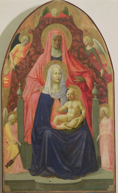 Vergine con il Bambino e Sant