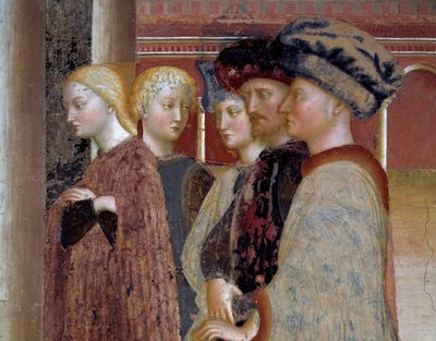 Il banchetto di Erode da Tommaso Masolino da Panicale