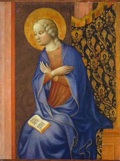La Vergine Annunciata da Tommaso Masolino da Panicale