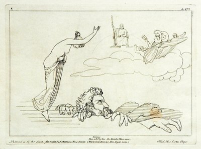 (2) Iliade di Flaxman 1793, incisa 1795, 185 x 251 mm da Tommaso Piroli
