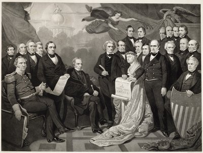 Unione, 1852 da Tompkins Harrison after Matteson