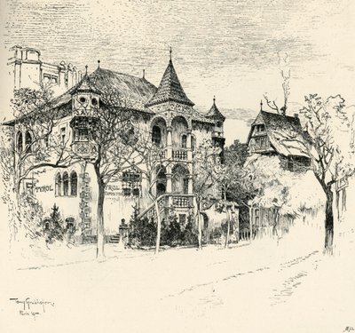 Chateau Tyrolen di Tony Grubhofer, 1900 da Tony Grubhofer