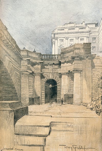 Somerset House, c1902 da Tony Grubhofer