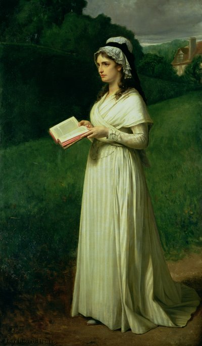 Ritratto di Charlotte Corday da Tony Robert Fleury