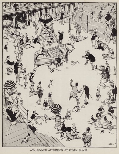 Un pomeriggio estivo a Coney Island da Tony Sarg