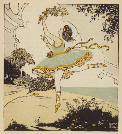 Colombina, amante di Arlecchino nella Commedia dell