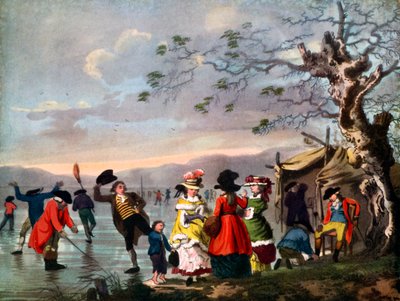 Divertimento Invernale: Una Veduta di Hyde Park dalla Chiusa all