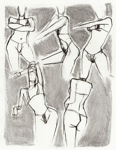 Studi dinamici di figure da Tore Bahnson