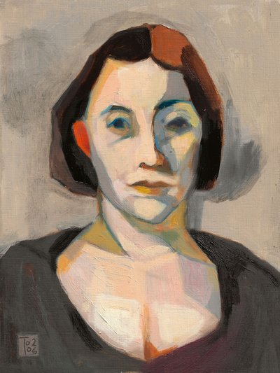 Ritratto espressivo di una donna da Tore Bahnson