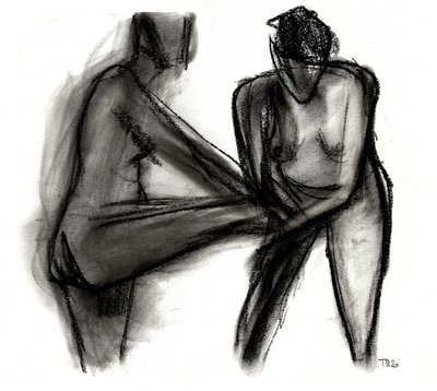 Figure nude espressive da Tore Bahnson