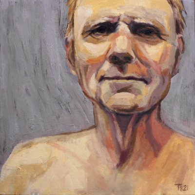 Ritratto di un uomo pensieroso da Tore Bahnson
