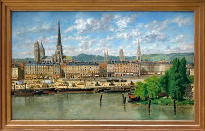 Il porto di Rouen da Torello Ancillotti