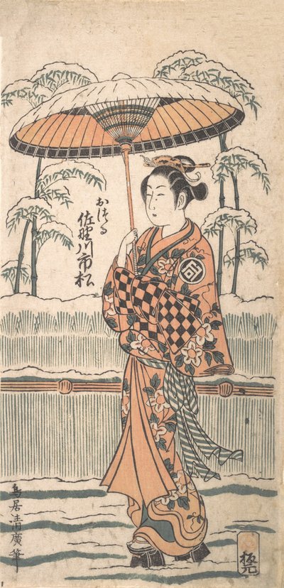 Sanogawa Ichimatsu nel ruolo di Otsuru da Torii Kiyohiro