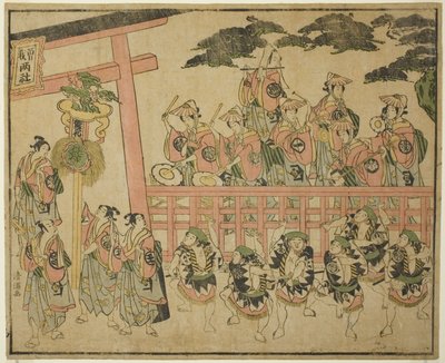 The Soga Festival da Torii Kiyomitsu I