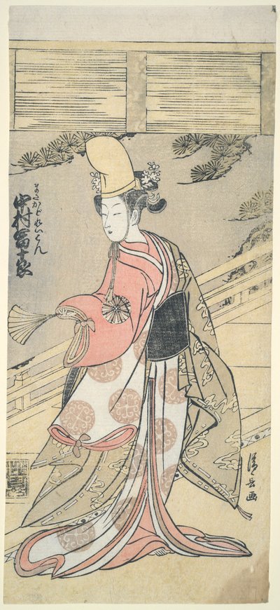 Attore Nakamura Tomijūrō da Torii Kiyonaga