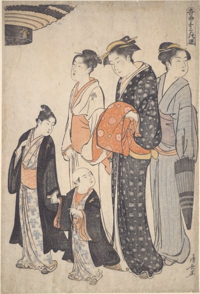 Da passatempi musicali da Torii Kiyonaga