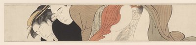 Geisha con occhi chiusi da Torii Kiyonaga