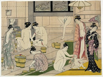 Il bagno delle donne da Torii Kiyonaga