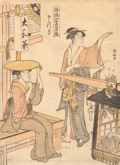 Il quinto mese, ca. 1791 da Torii Kiyonaga