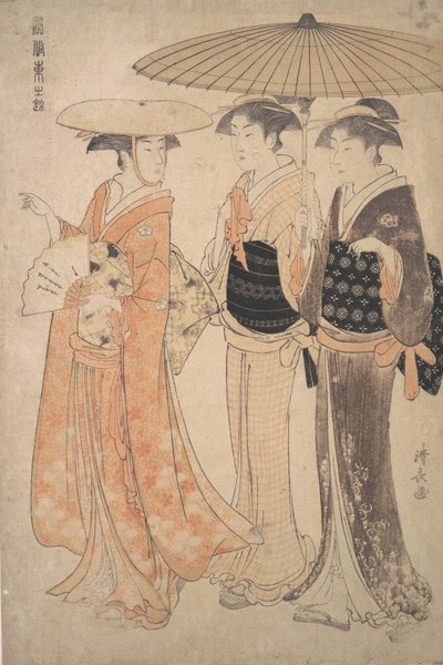 La passeggiata da Torii Kiyonaga