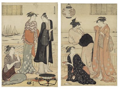 Il sesto mese, dalla serie Dodici mesi nel sud da Torii Kiyonaga