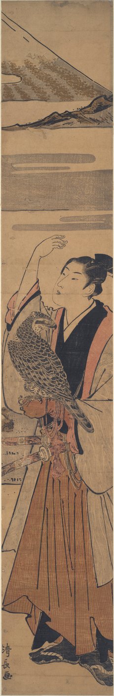 Giovane falconiere da Torii Kiyonaga