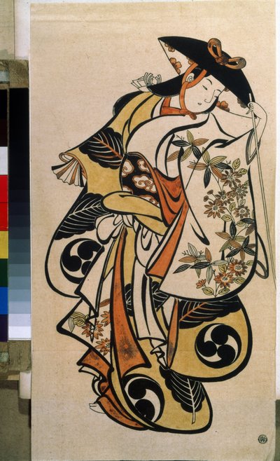 Attore che interpreta un ruolo femminile da Torii Kiyonobu I