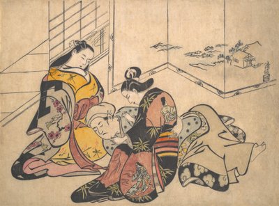 Stampa da Torii Kiyonobu I