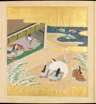 The Tale of Genji (Genji Monogatari) da Tosa Mitsusada (formerly attributed to)