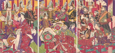 Ufficiali civili e militari, dicembre 1877 da Toshimasa