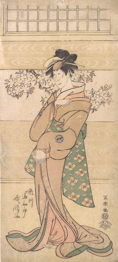 Attore Segawa Tomisaburo II come la Geisha Asaka, 1794-95 da Toshusai Sharaku